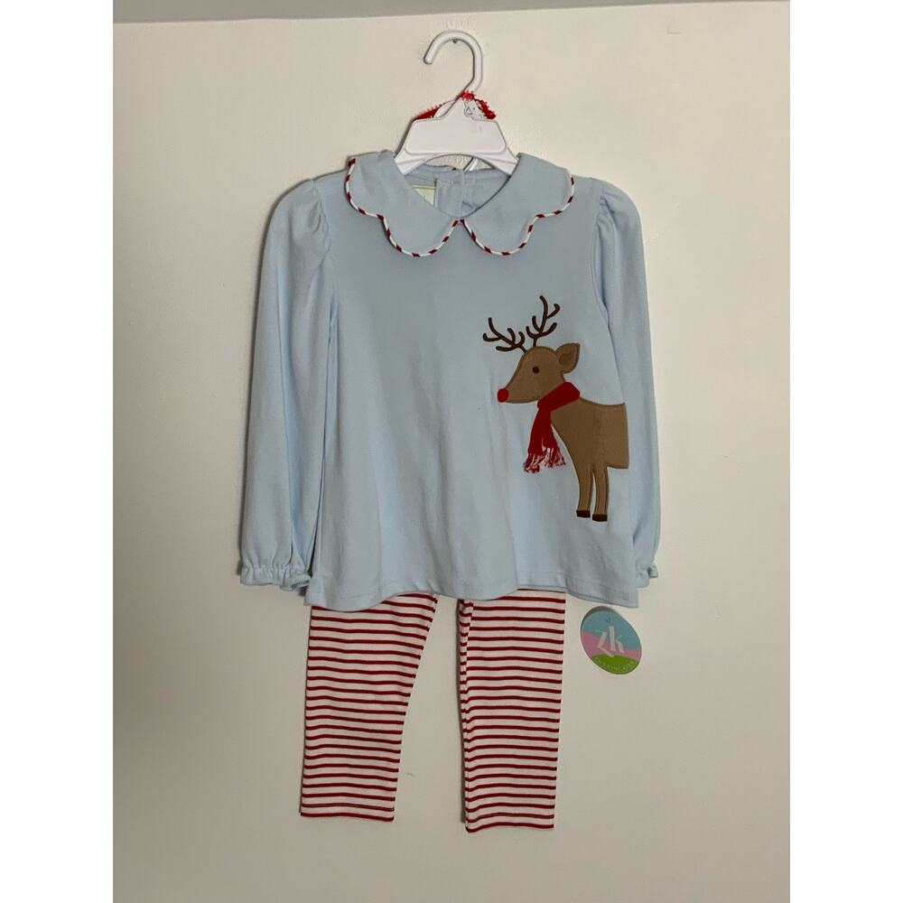 Zuccini Kids Reindeer Legging set Size 10